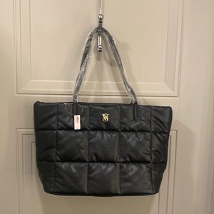 Victoria Secret tote bag.